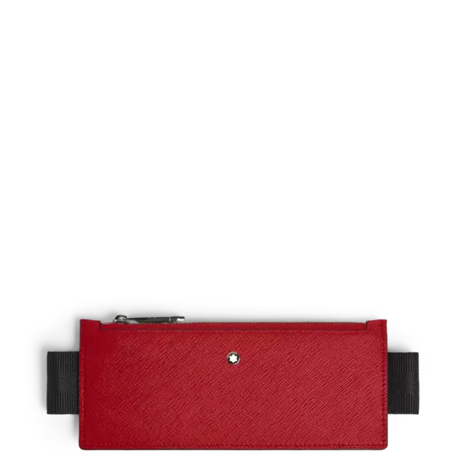 Sartorial 2 pen pouch zip with elastic band