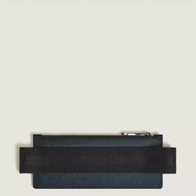 Sartorial 2 pen pouch zip with elastic band