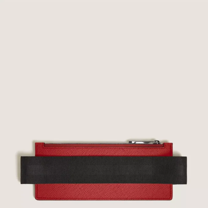 Sartorial 2 pen pouch zip with elastic band