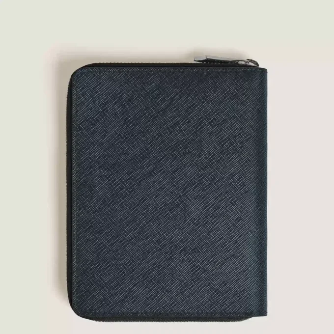 Sartorial 5 pen pouch with zip