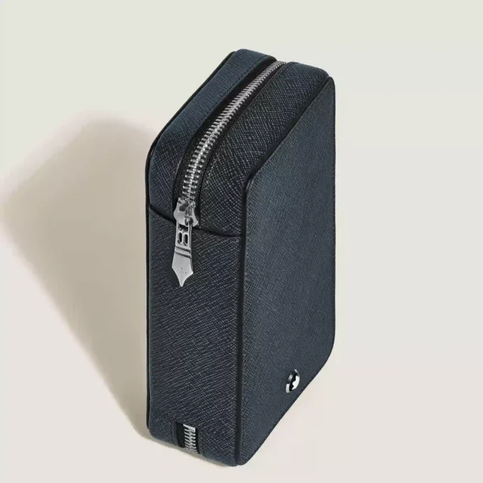 Sartorial 8 pen pouch with zip