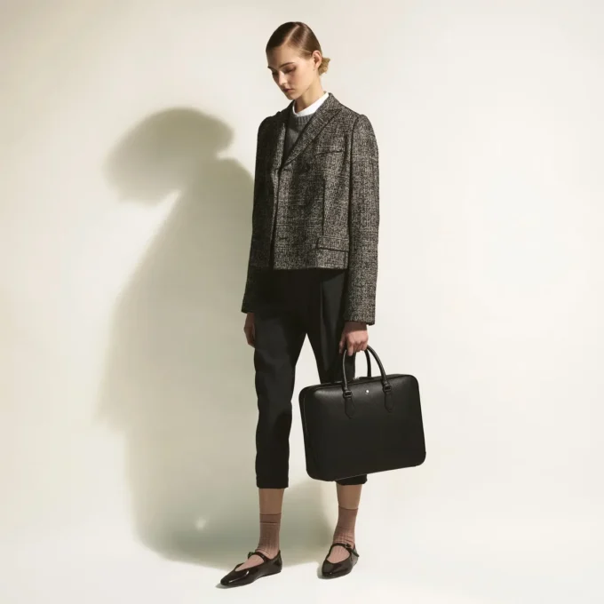 Sartorial medium document case