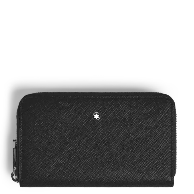Sartorial medium wallet 12cc with zip