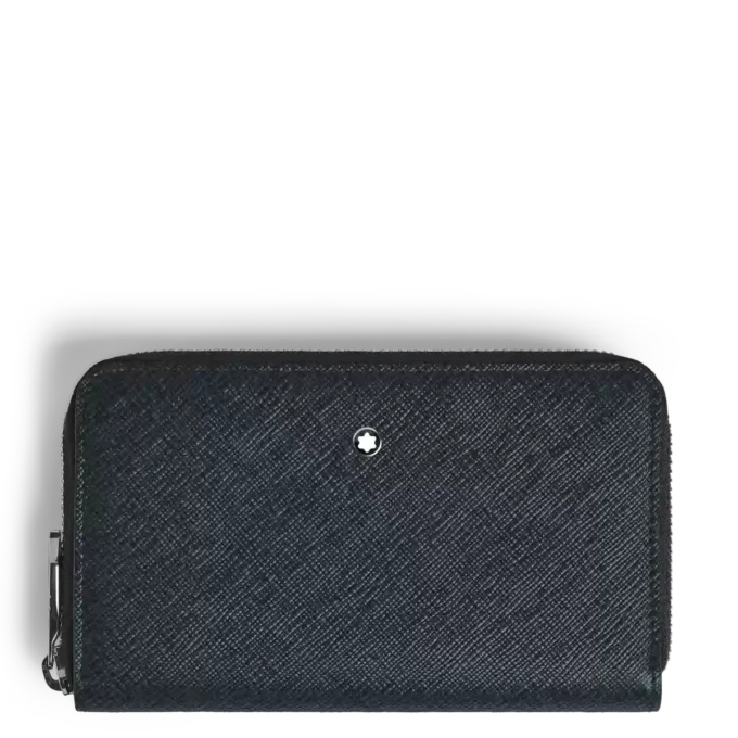 Sartorial medium wallet 12cc with zip