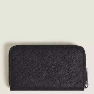 Sartorial medium wallet 12cc with zip