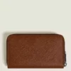 Sartorial medium wallet 12cc with zip