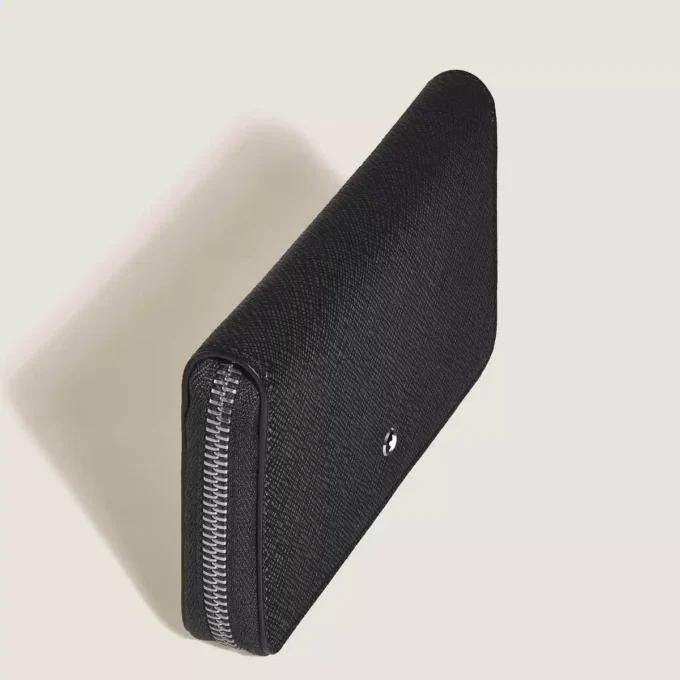 Sartorial medium wallet 12cc with zip