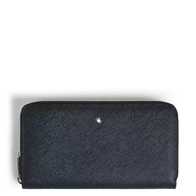 Sartorial wallet 12cc with zip