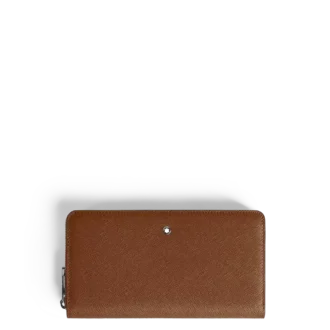 Sartorial wallet 12cc with zip