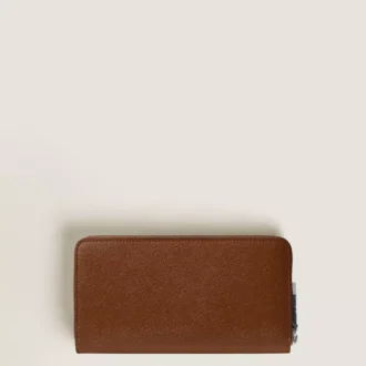 Sartorial wallet 12cc with zip