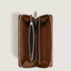 Sartorial wallet 12cc with zip