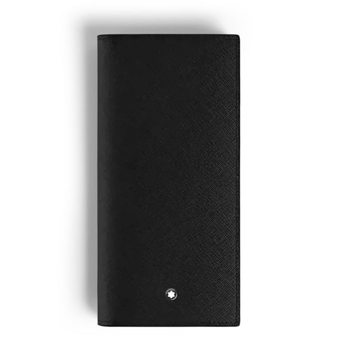 Sartorial wallet 14cc with zipped pocket