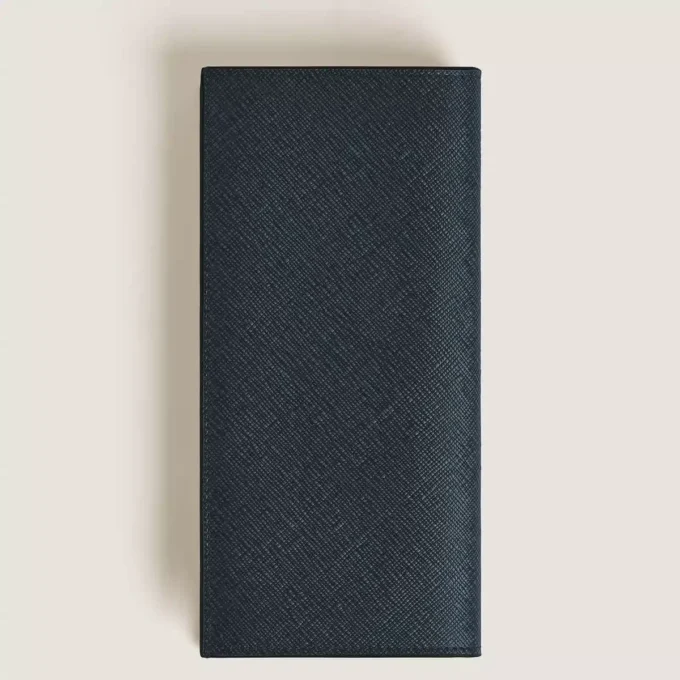 Sartorial wallet 14cc with zipped pocket