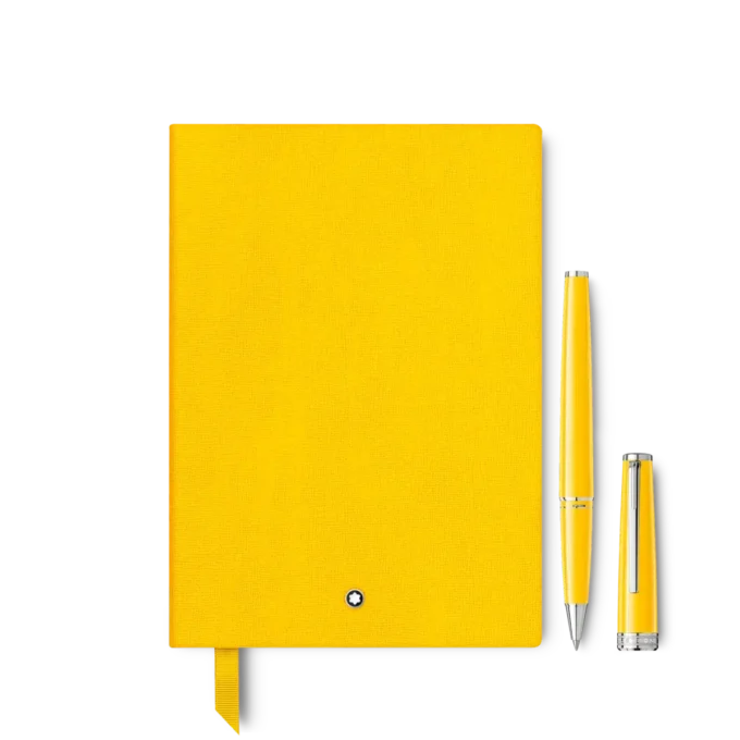 Set with PIX Rollerball Yellow & Notebook #146 Yellow (lined)