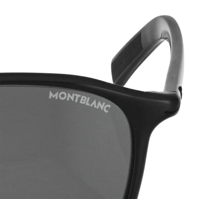 Squared Sunglasses with Black-Colored Acetate Frame