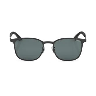 Squared Sunglasses with Black-Colored Metal Frame