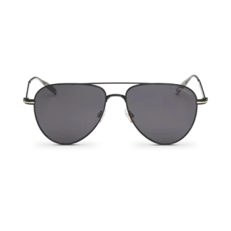 Squared Sunglasses with Black Colored Metal Frame