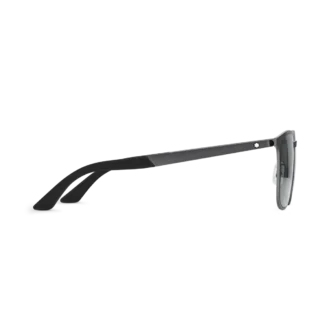 Squared Sunglasses with Black-Colored Metal Frame