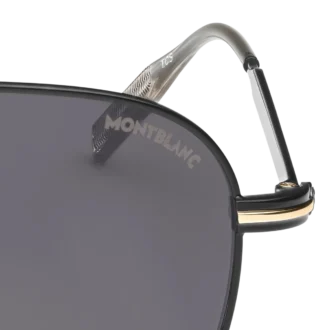 Squared Sunglasses with Black Colored Metal Frame