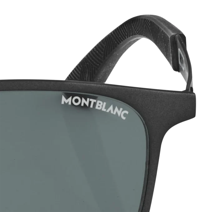 Squared Sunglasses with Black-Colored Metal Frame
