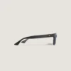 Squared Sunglasses with Black Coloured Acetate Frame