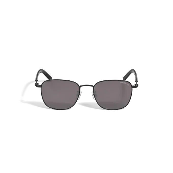 Squared Sunglasses with Black Coloured Metal Frame