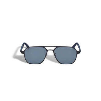 Squared Sunglasses with Black Metal Frame