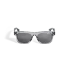 Squared Sunglasses with Grey Coloured Acetate Frame