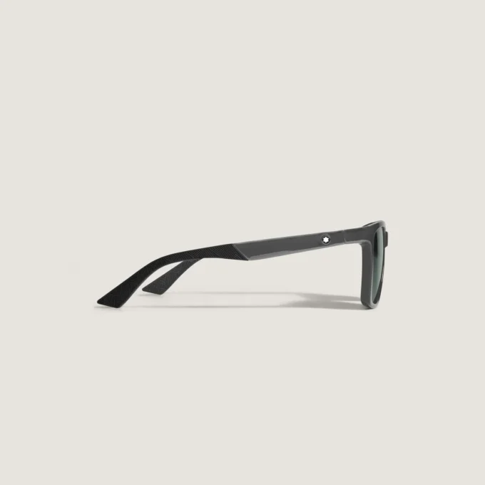 Squared Sunglasses with Grey Coloured Injected Frame