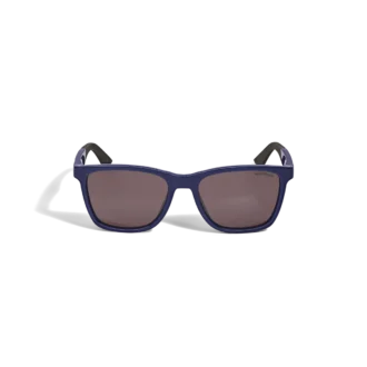 Squared Sunglasses with Injected Blue Coloured Frame