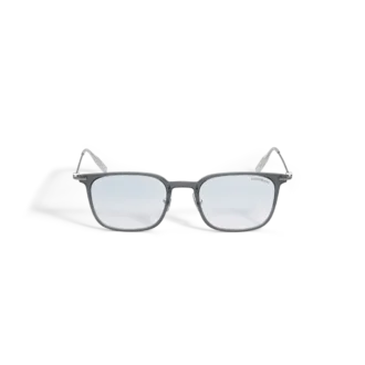 Squared Sunglasses with Injected Grey Frame