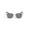 Squared Sunglasses with Silver Coloured Metal Frame