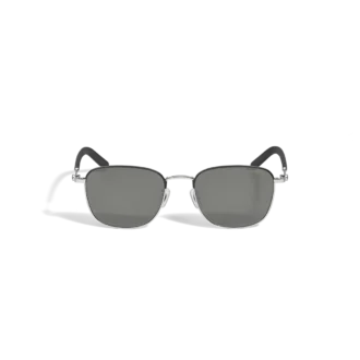 Squared Sunglasses with Silver Coloured Metal Frame