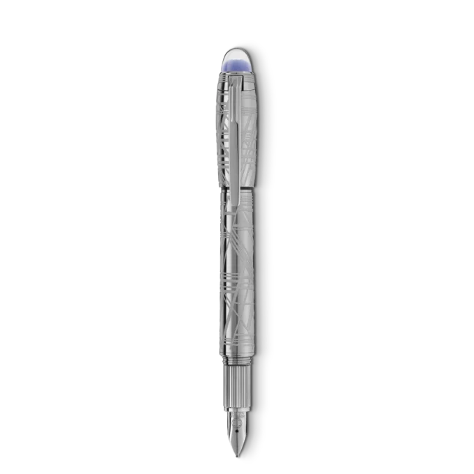 StarWalker SpaceBlue Metal Fountain Pen (F)