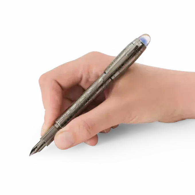StarWalker SpaceBlue Metal Fountain Pen (F)