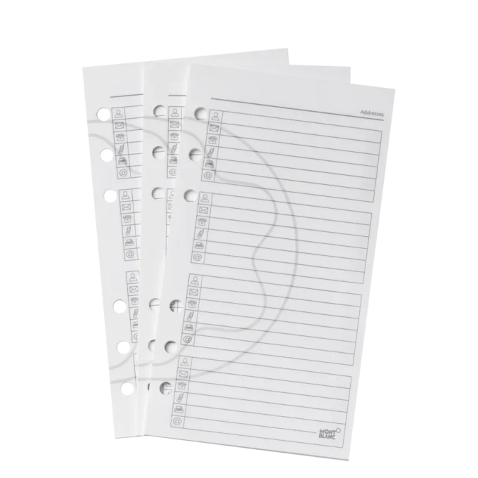 Telephone-Address Sheets Medium