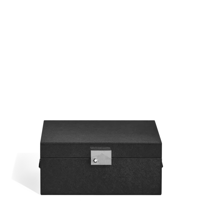 Watches Collector Box in Black Leather