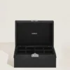 Watches Collector Box in Black Leather